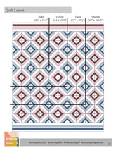Load image into Gallery viewer, Boho Mod Quilt Pattern- PDF
